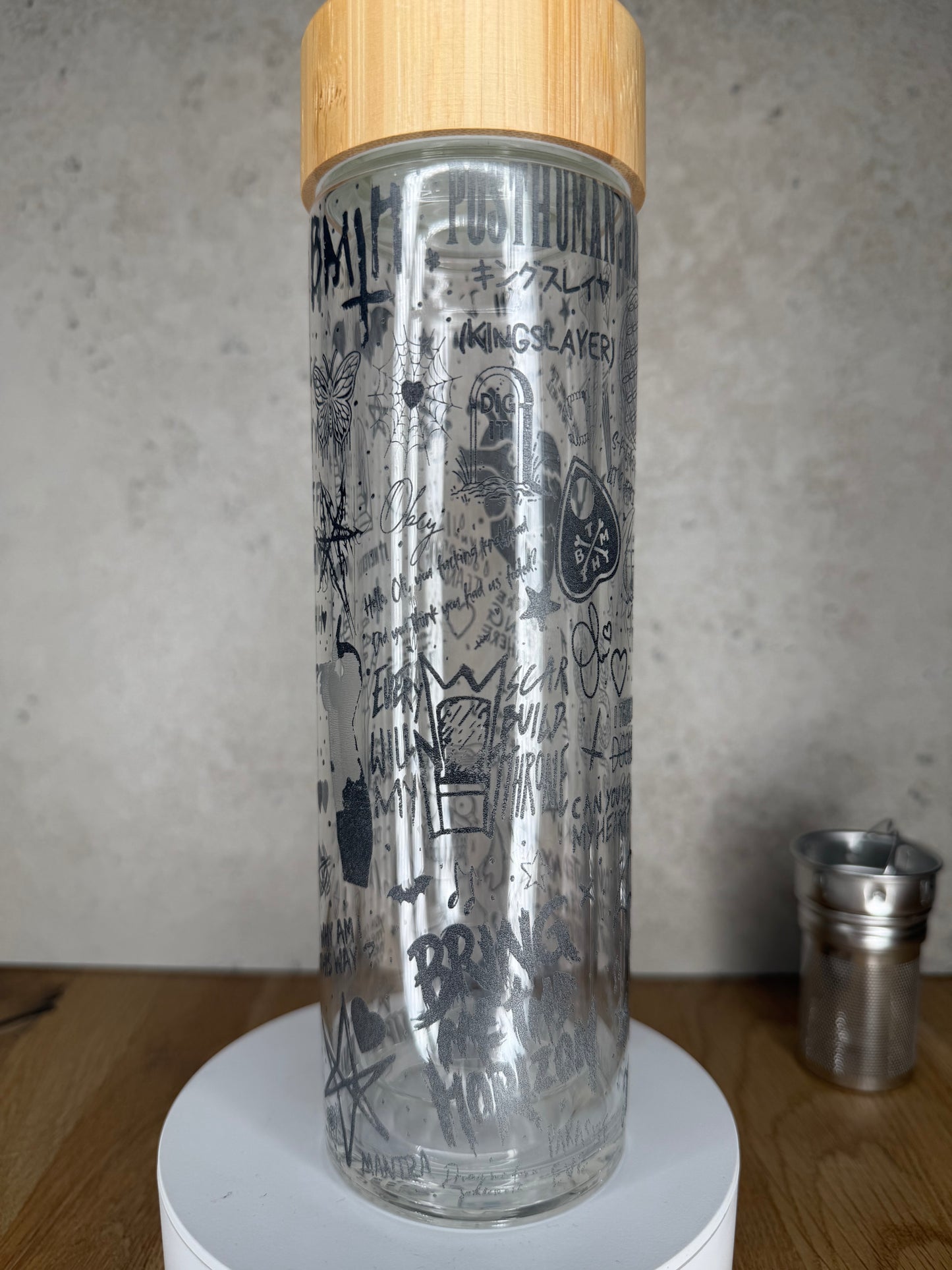 Tea Bottle "BMTH" BB Black