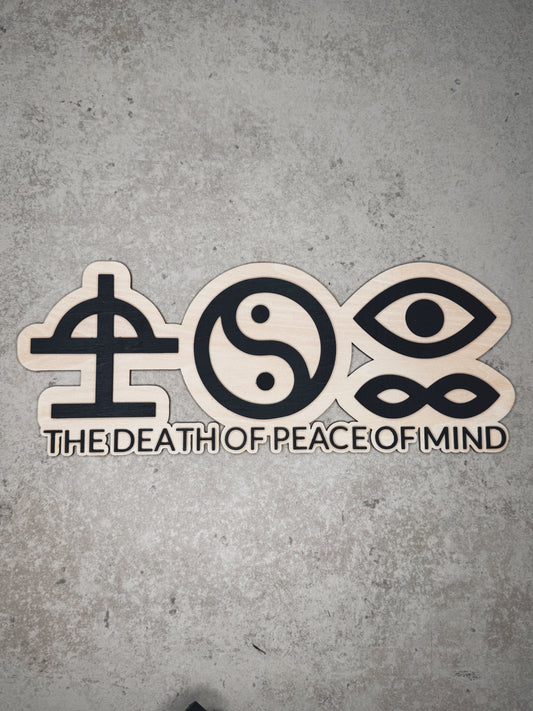 Wallart "Death Peace Mind"