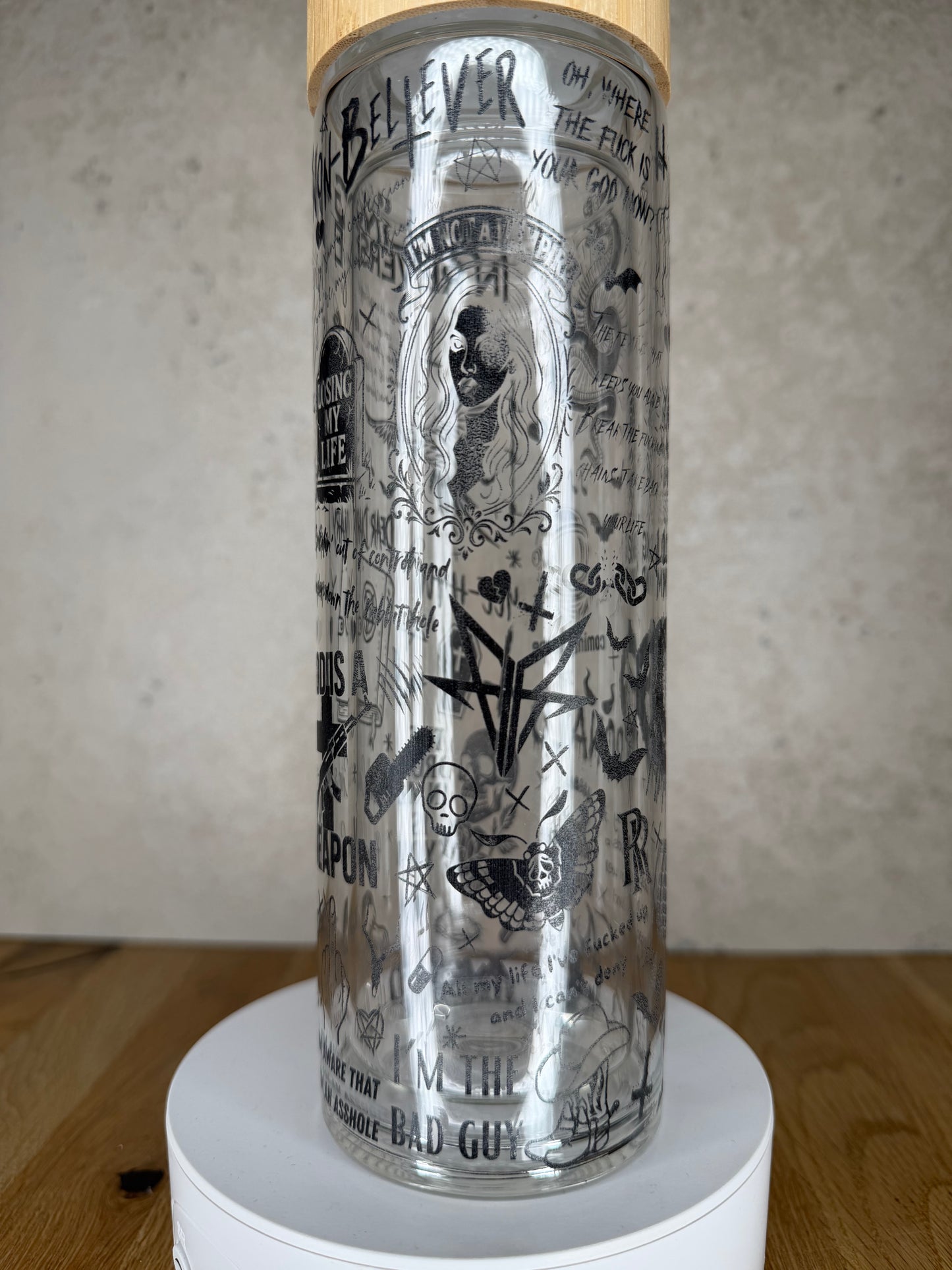 Tea Bottle "FiR" Black BB