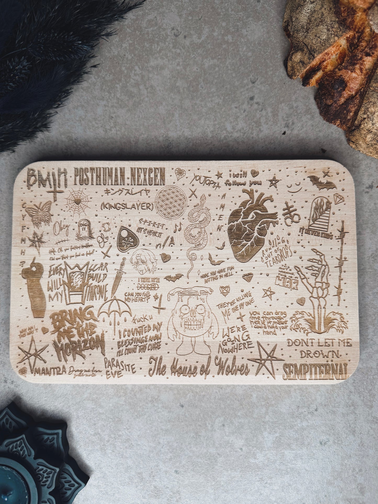 Breakfast Board "BMTH"