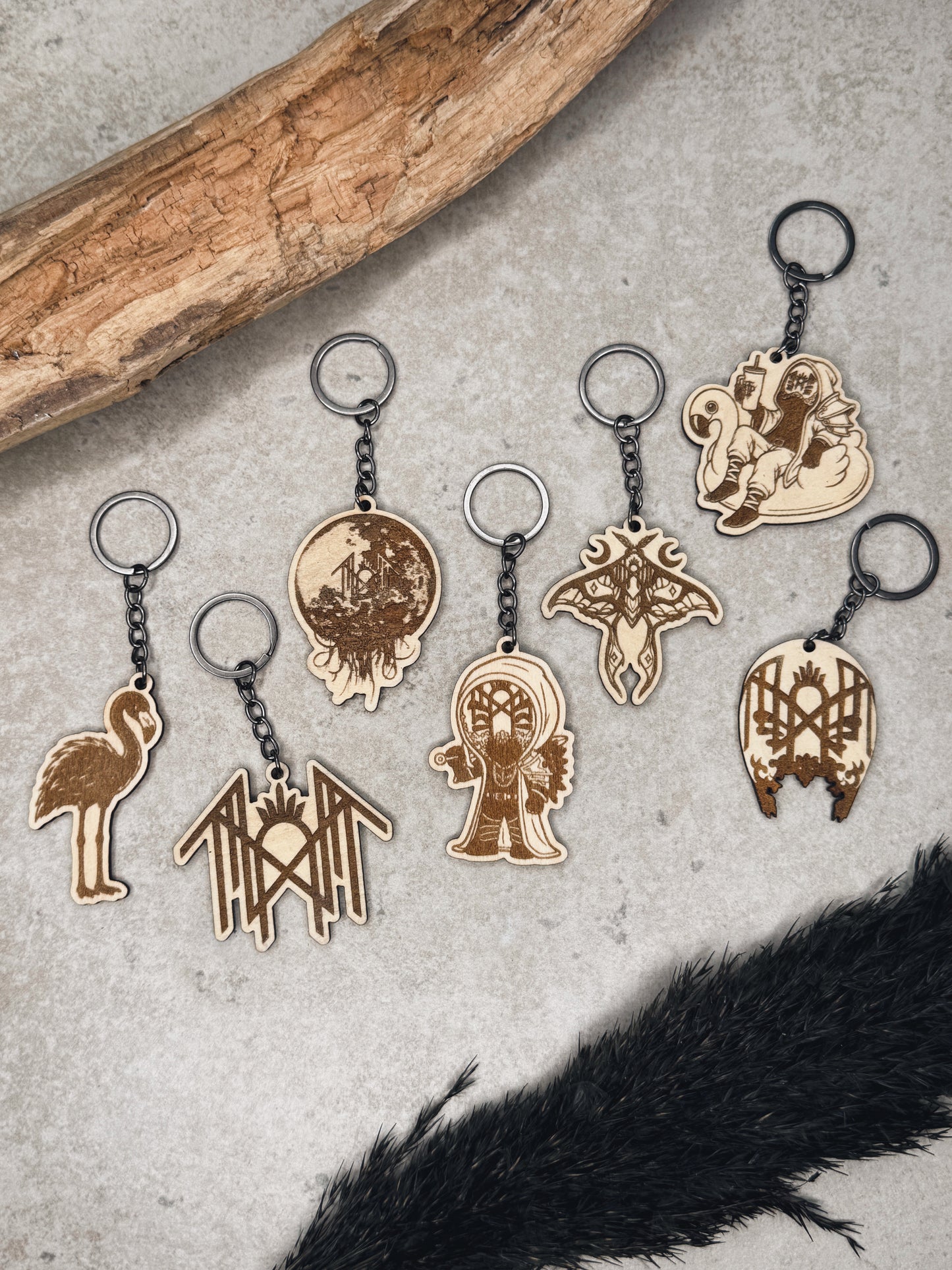 Keychain "ST"